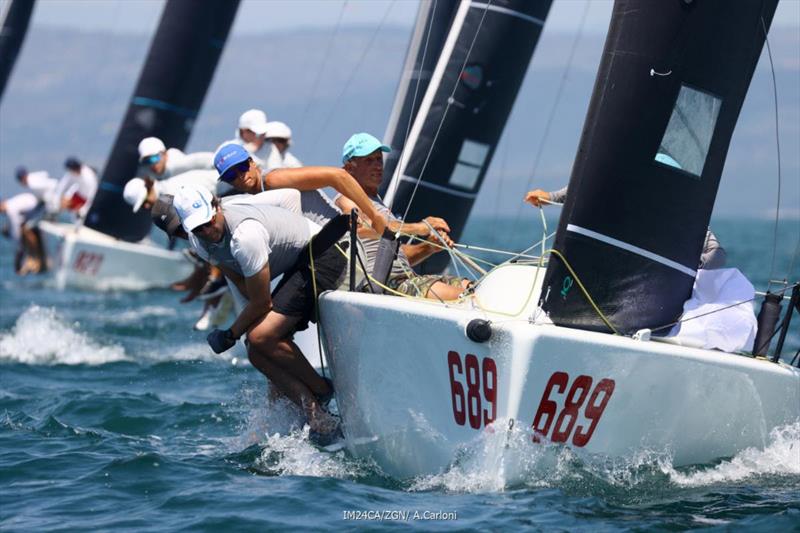 Michele Paoletti's Strambapapa ITA689 - 2025 Melges 24 European Sailing Series - 2025 Trofeo Gaudi - Monfalcone, Italy photo copyright IM24CA / Zerogradinord / Andrea Carloni taken at  and featuring the Melges 24 class