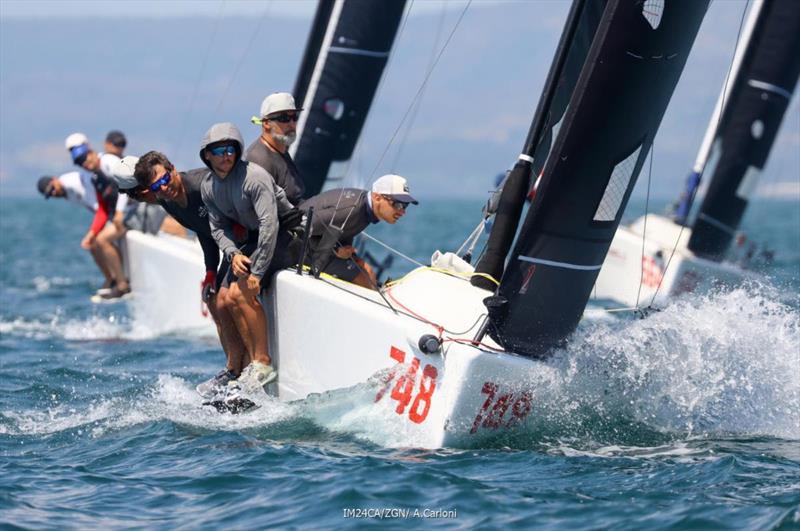 Dino Orioli's Daito Nano ITA748 - 2025 Melges 24 European Sailing Series - 2025 Trofeo Gaudi - Monfalcone, Italy photo copyright IM24CA / Zerogradinord / Andrea Carloni taken at  and featuring the Melges 24 class