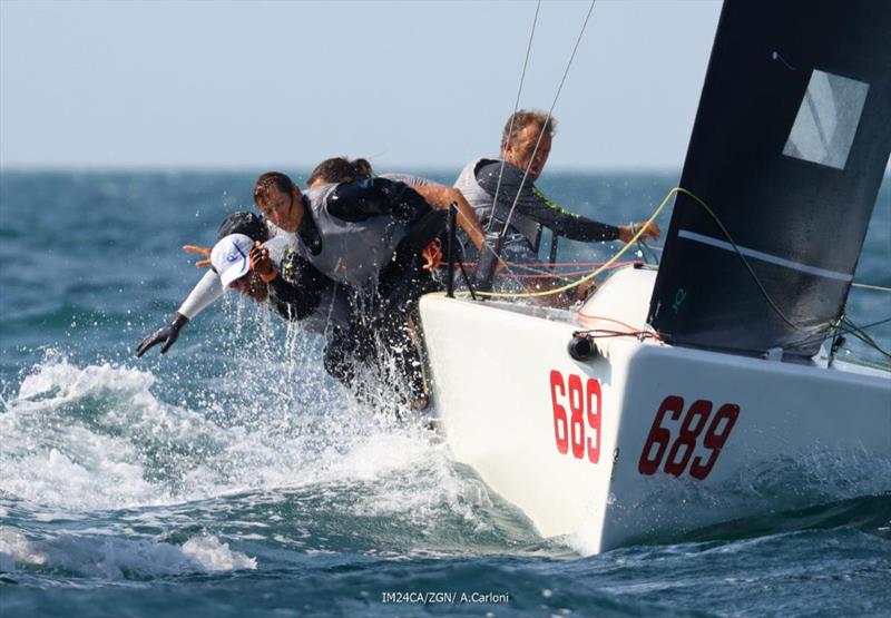 Michele Paoletti's Strambapapa ITA689 - 2025 Melges 24 European Sailing Series - 2025 Trofeo Gaudi - Monfalcone, Italy - photo © IM24CA / Zerogradinord / Andrea Carloni