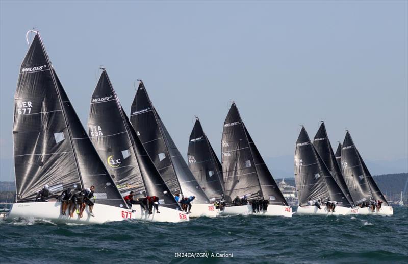 2025 Melges 24 European Sailing Series - 2025 Trofeo Gaudi - Monfalcone, Italy - photo © IM24CA / Zerogradinord / Andrea Carloni