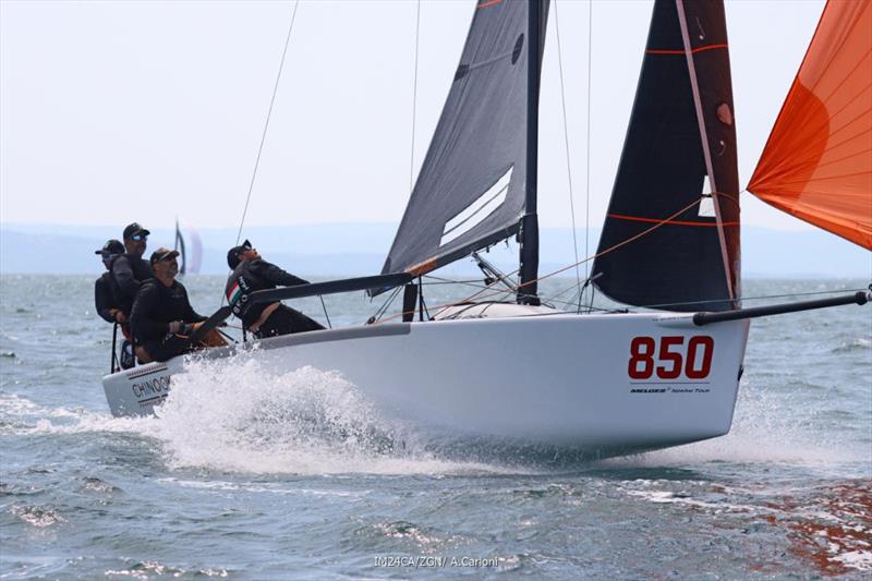 Akos Csolto's Chinook HUN850 - 2025 Melges 24 European Sailing Series - 2025 Trofeo Gaudi - Monfalcone, Italy - photo © IM24CA / Zerogradinord / Andrea Carloni