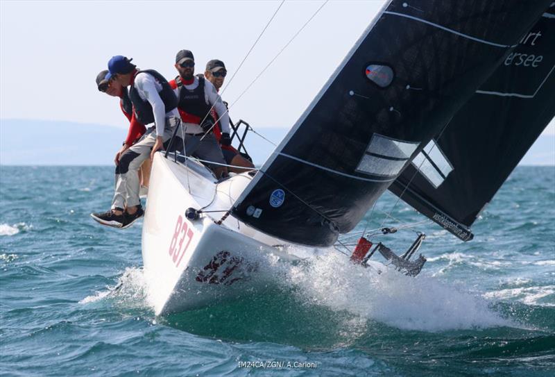 Helmut Gottwald's Orca AUT837 - 2025 Melges 24 European Sailing Series - 2025 Trofeo Gaudi - Monfalcone, Italy - photo © IM24CA / Zerogradinord / Andrea Carloni