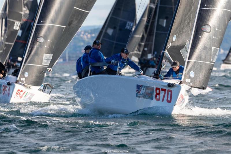 DARK HORSE USA870 by Cuyler Morris - Race Day Three - Melges 24 World Championship 2025, Trieste, Italy - photo © YCA / Giovanni Tesei