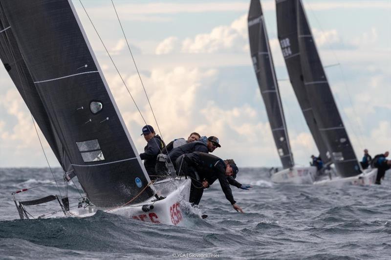 SENTINEL USA856 of Geoff Fargo - Race Day Three - Melges 24 World Championship 2025, Trieste, Italy - photo © YCA / Giovanni Tesei