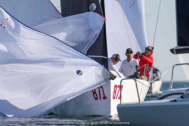 2025 US Melges 24 National Championship photo copyright Anna Susslova / US Melges 24 Class Association taken at Pensacola Yacht Club and featuring the Melges 24 class