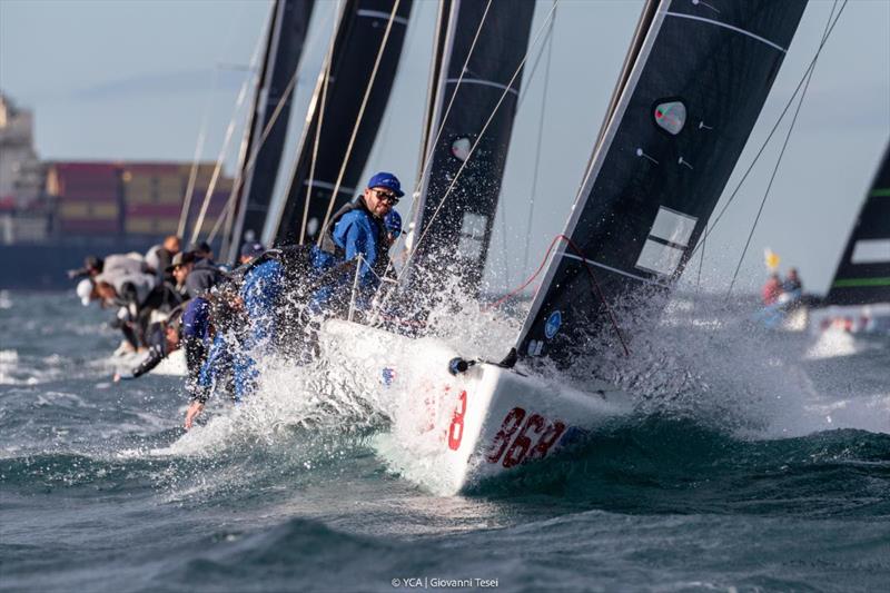 DARK ENERGY (USA868) by Laura Grondin - Melges 24 World Championship 2025 - Trieste, ITA - photo © YCA / Giovanni Tesei