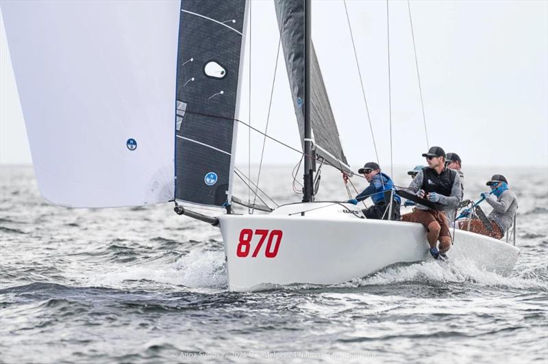 DARK HORSE (USA870) by Cuyler Morris - Melges 24 U.S. National Championship 2025 - Pensacola, FL, USA - photo © Anna Suslova