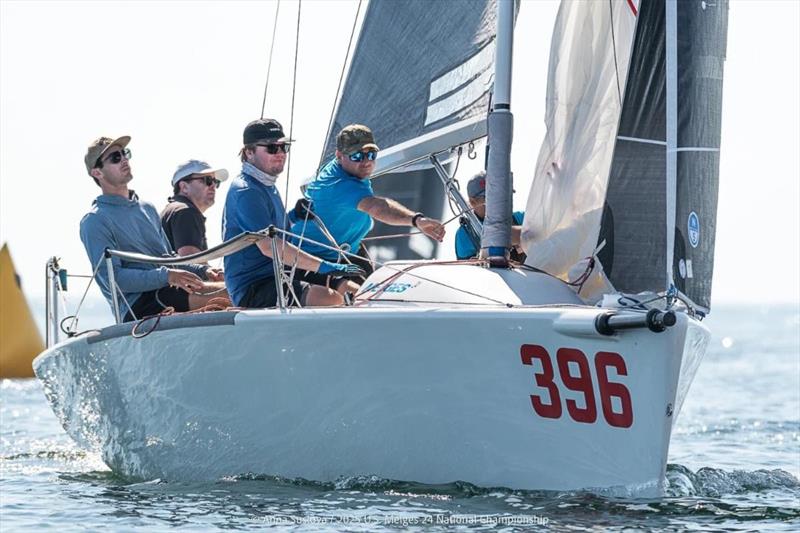 WOMBMATES RACING (USA396) by John Shockey - Melges 24 U.S. National Championship 2025 - Pensacola, FL, USA - photo © Anna Suslova