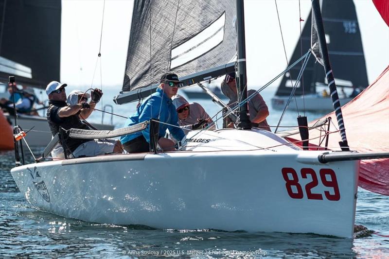 SMILE AND WAVE (USA829) by Jaime Torres - Melges 24 U.S. National Championship 2025 - Pensacola, FL, USA - photo © Anna Suslova