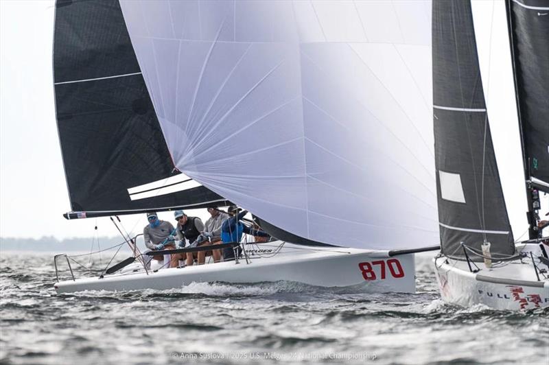 DARK HORSE (USA870) by Cuyler Morris - Melges 24 U.S. National Championship 2025 - Pensacola, FL, USA - photo © Anna Suslova
