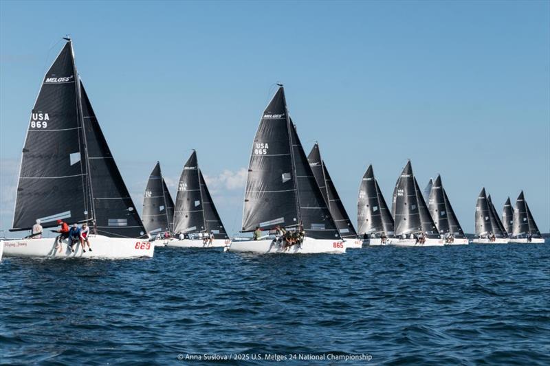 Melges 24 U.S. National Championship 2025 - Pensacola, FL, USA - photo © Anna Suslova
