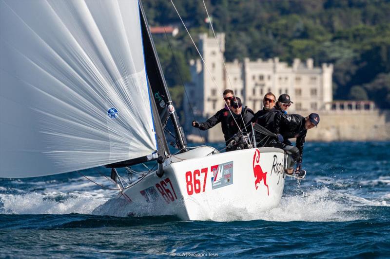 RAZJAREN CRO867 by Lukasz Podniesinski, helm Ante Cesic - Melges 24 World Championship 2025 Trieste, Italy - photo © YCA | Giovanni Tesei