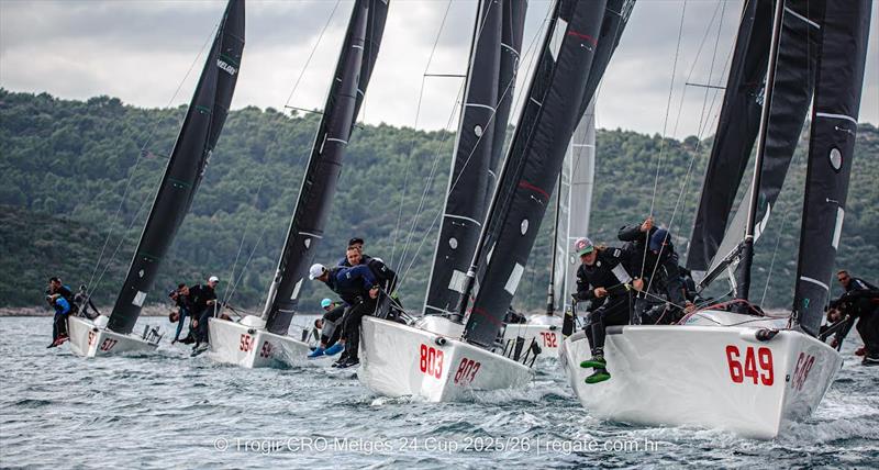 CRO Melges 24 Cup Season kicks off in Biograd photo copyright Hrvoje Duvancic / regate.com.hr taken at  and featuring the Melges 24 class