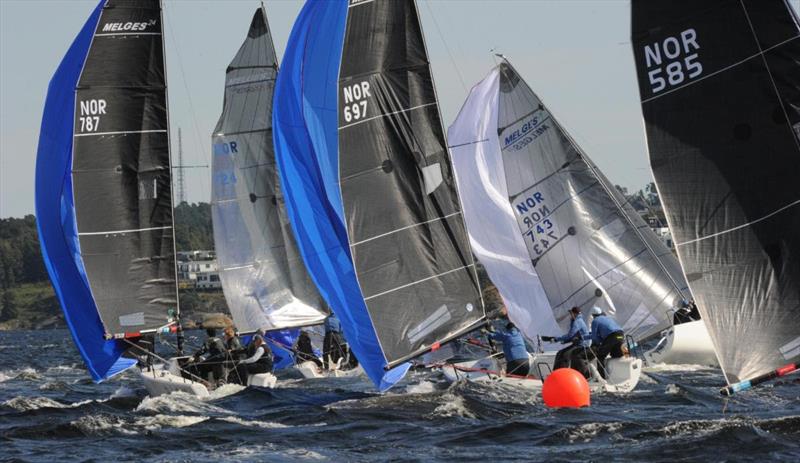 Melges 24 racing in Norway - photo © Geir Tufteland