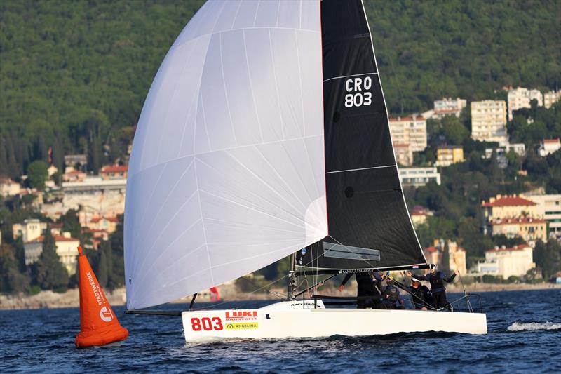 Luka Šangulin's PANJIC CRO803 - Opatija CRO Melges 24 Cup 2026 - Melges 24 European Sailing Series 2026 photo copyright Tomislav Krišto taken at  and featuring the Melges 24 class