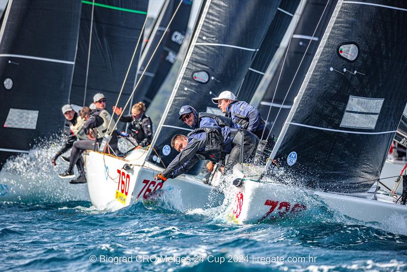 CRO M24 Cup photo copyright regate.com.hr taken at JK Briva Biograd and featuring the Melges 24 class