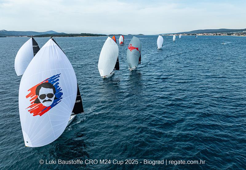 CRO M24 Cup photo copyright regate.com.hr taken at JK Briva Biograd and featuring the Melges 24 class