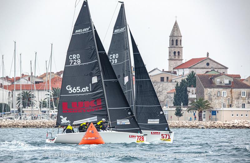 CRO M24 Cup photo copyright regate.com.hr taken at JK Briva Biograd and featuring the Melges 24 class