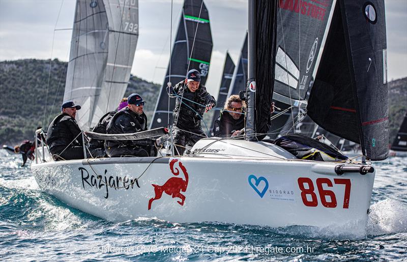 CRO M24 Cup photo copyright regate.com.hr taken at JK Briva Biograd and featuring the Melges 24 class