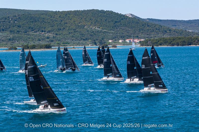 2026 Melges 24 Croatian Open Championship / CRO M24 Cup Biograd photo copyright Hrvoje Duvancic / regate.com.hr taken at  and featuring the Melges 24 class