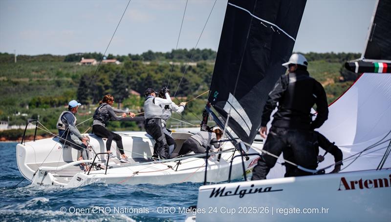 2026 Melges 24 Croatian Open Championship / CRO M24 Cup Biograd photo copyright Hrvoje Duvancic / regate.com.hr taken at  and featuring the Melges 24 class