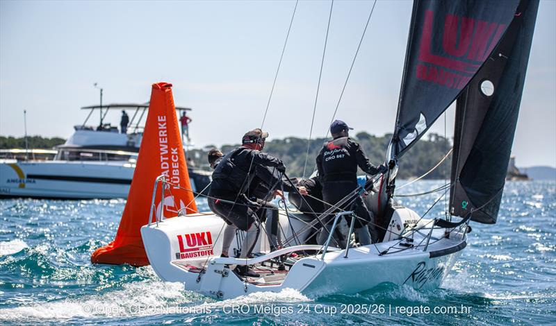 2026 Melges 24 Croatian Open Championship / CRO M24 Cup Biograd photo copyright Hrvoje Duvancic / regate.com.hr taken at  and featuring the Melges 24 class