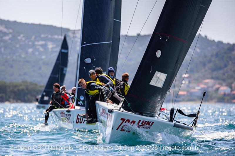 2026 Melges 24 Croatian Open Championship / CRO M24 Cup Biograd photo copyright Hrvoje Duvancic / regate.com.hr taken at  and featuring the Melges 24 class