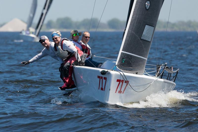 Now in its sixth year of support from Quantum Sails, the Melges 24 Great Lakes Cup has grown into one of the Class's premier regional circuits, consistently attracting a strong and competitive mix of professional and Corinthian teams photo copyright Bill Crawford, Harbor Pictures Company, Muskegon YC taken at Muskegon Yacht Club and featuring the Melges 24 class