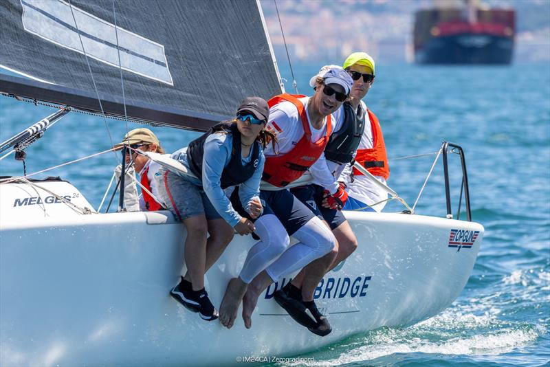TOP GUN ITA840 by Benjamin Stilfried with Francesco Ivaldi as tactician - Melges 24 European Sailing Series 2026 - Coppa Tito Nordio, Trieste, Italy - photo © IM24CA | Zerogradinord