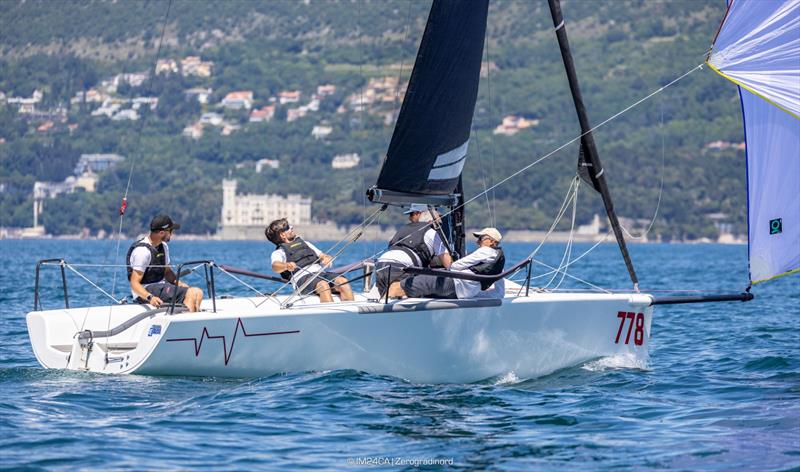 TAKI 4 ITA778 with Niccolo Bertola at the helm - Melges 24 European Sailing Series 2026 - Coppa Tito Nordio, Trieste, Italy - photo © IM24CA | Zerogradinord