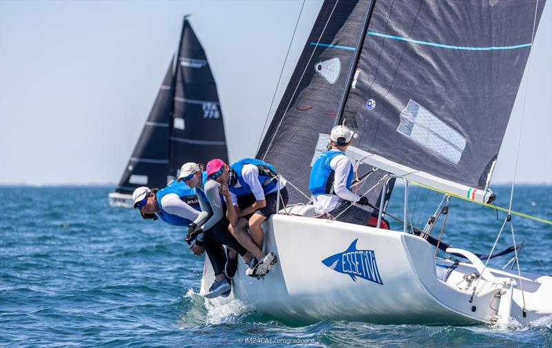ESSETIVI ITA392 from the Triestina della Vela ASD, with Marco Meloni at the helm - Melges 24 European Sailing Series 2026 - Coppa Tito Nordio, Trieste, Italy - photo © IM24CA | Zerogradinord