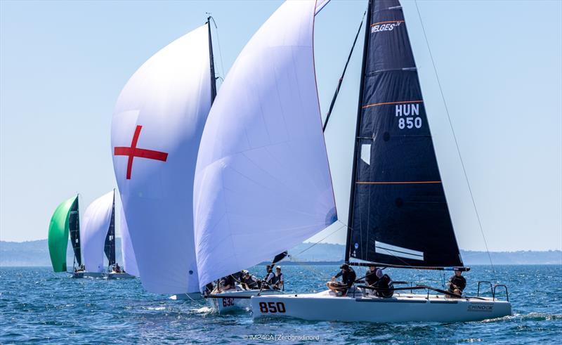 Akos Csolto's CHINOOK HUN850 - Melges 24 European Sailing Series 2026 - Coppa Tito Nordio, Trieste, Italy - photo © IM24CA | Zerogradinord