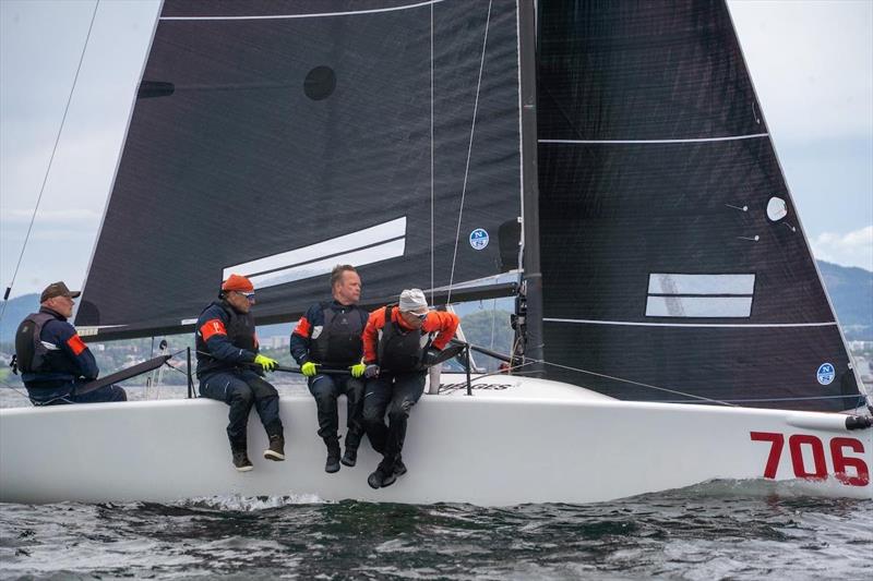 KABOOM NOR706, helmed by Gisle Bjørsrud Bø - Melges 24 Norwegian Open 2026 - Melges 24 European Sailing Series 2026 - Trondheim, NOR - photo © Enrico Meloni