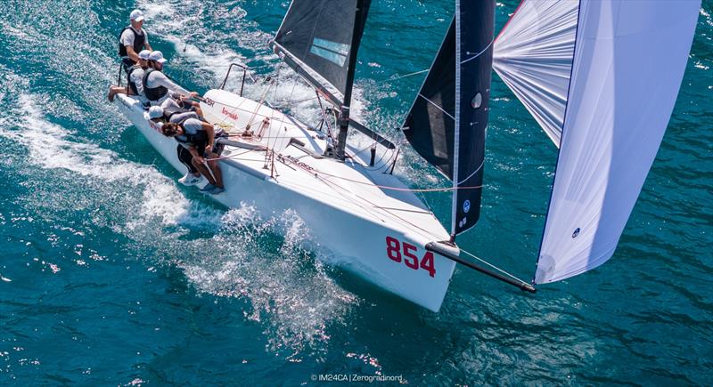 MELGINA ITA854 by Paolo Brescia - Melges 24 Italian National Championship 2026 - Melges 24 European Sailing Series 2026 - Fraglia Vela Riva, Riva del Garda, Italy - photo © IM24CA | Zerogradinord