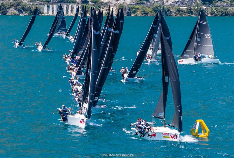 Melges 24 Italian National Championship 2026 - Melges 24 European Sailing Series 2026 - Fraglia Vela Riva, Riva del Garda, Italy - photo © IM24CA | Zerogradinord