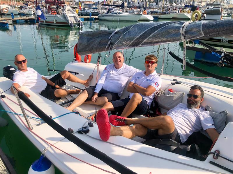 Melges 24 Lock Stock Simon Northrop & crew Gold Cup winners - Corporation Gold Cup day of Ramsgate Week at Royal Temple YC - photo © Karen Cox