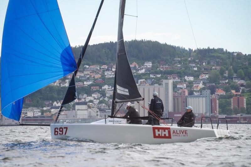 HELLY HANSEN II LISA NOR 697 by Børre Hekk Paulsen - Melges 24 Norwegian Open 2026 Trondheim, Norway - photo © Enrico Melani