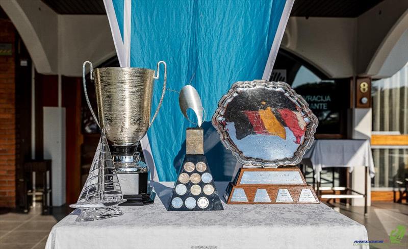 Giorgio Zuccoli European Trophy (on the right) and the Menno Meyer Corinthian European Trophy (in the middle) - photo © IM24CA | Zerogradinord