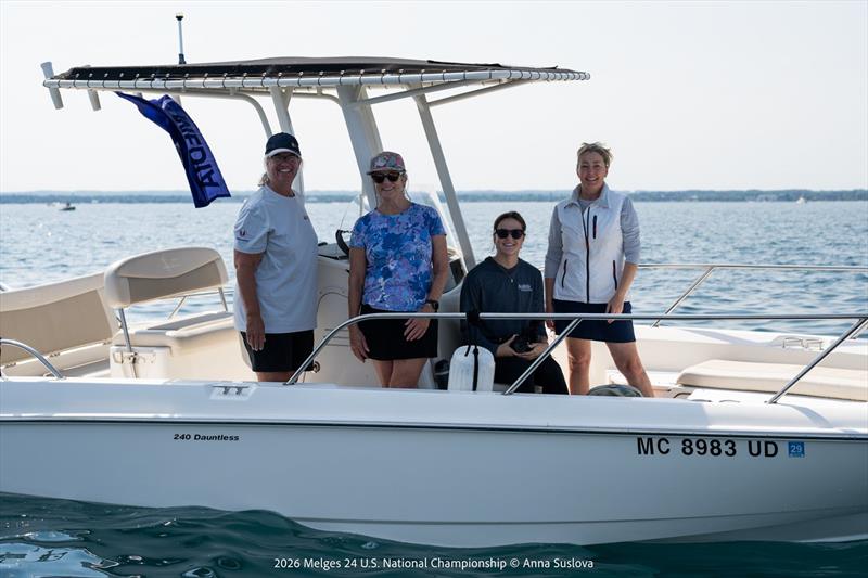 2026 Melges 24 U.S. National Championship day 2 photo copyright Anna Suslova taken at Grand Traverse Yacht Club and featuring the Melges 24 class