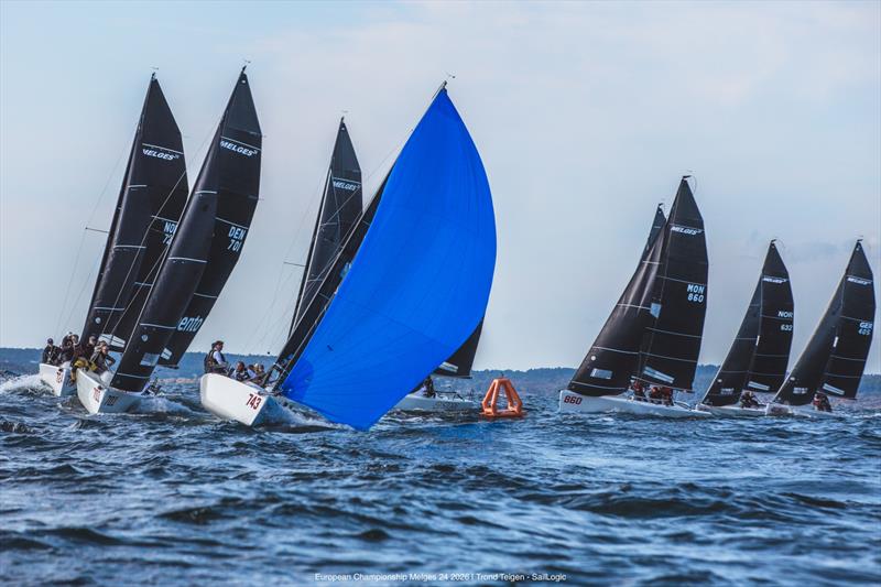 2026 Melges 24 European Championship in Tønsberg - Day 1 photo copyright Trond Teigen / SailLogic taken at  and featuring the Melges 24 class