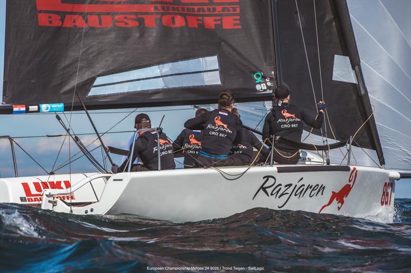 RAZJAREN (CRO) by Ante Cesic - Melges 24 European Championship 2026 - Tønsberg, Norway - photo © Trond Teigen / SailLogic