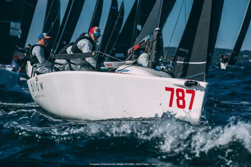 BLOW (NOR) by Peder Nergaard on day 4 of the Melges 24 European Championship 2026 - Tønsberg, Norway - photo © Trond Teigen / SailLogic