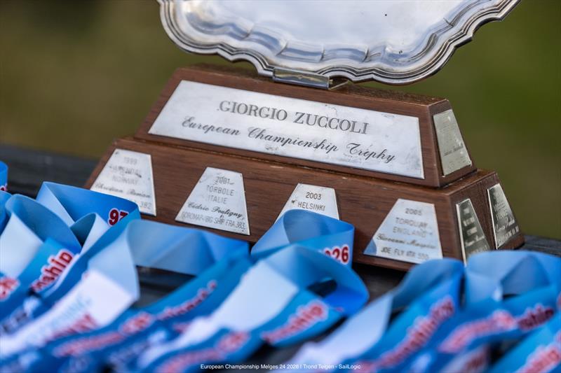 Giorgio Zuccoli European Championship Trophy - Melges 24 European Championship 2026 - Tønsberg, Norway - photo © Trond Teigen / SailLogic