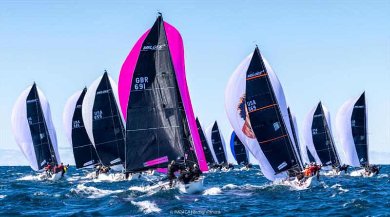 Day 1 at the Melges 24 World Championship 2026 - photo © IM24CA / Zerogradinord