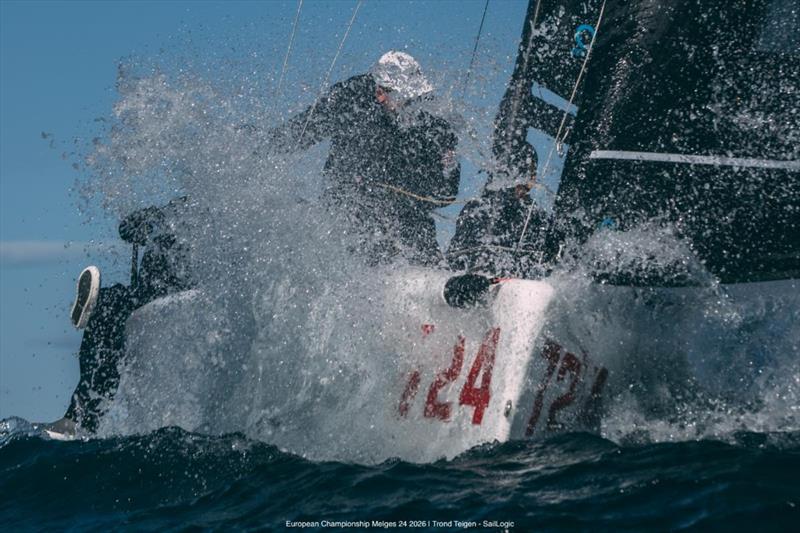 TEAM BAGDAD HELLY HANSEN NOR724 by Kristian Nergaard - Melges 24 European Championship 2026 - Tønsberg Seilforening, Norway - photo © Trond Teigen / SailLogic