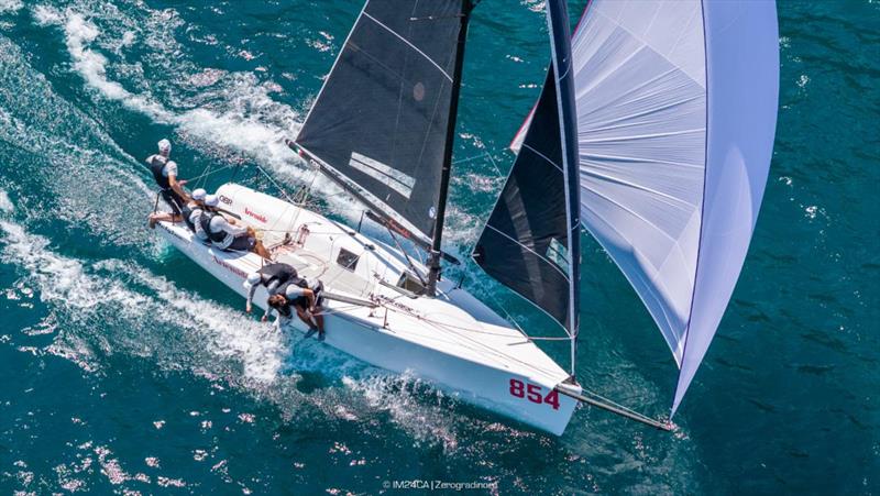 MELGINA ITA854 by Paolo Brescia - Melges 24 Italian National Championship 2026 - Melges 24 European Sailing Series 2026 - Fraglia Vela Riva, Riva del Garda, Italy - photo © IM24CA | Zerogradinord