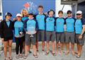 © JOY / International Melges 32 Class Association Corinthian Melges 32 Lauderdale Cup Champions, Blue Water Series Champions - Team Hydra (From left to right Morgan Kiss, Lexi Petter, Jensen McTighe, Noah Blacker, Ty Baird, Henry Fernberger, Alex Brown, Alex Post and © JOY / International Melges 32 Class Association