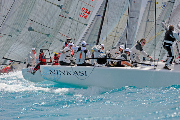 Ninkasi on day one of the Acura Miami Grand Prix photo copyright Rick Tomlinson / www.rick-tomlinson.com taken at  and featuring the Melges 32 class