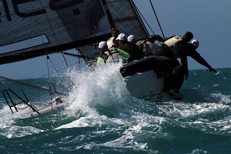 Dalton DeVos's Delta on day 5 of Melges 32 class racing at Quantum Key West Race Week photo copyright JOY / International Melges 32 Class Association taken at  and featuring the Melges 32 class