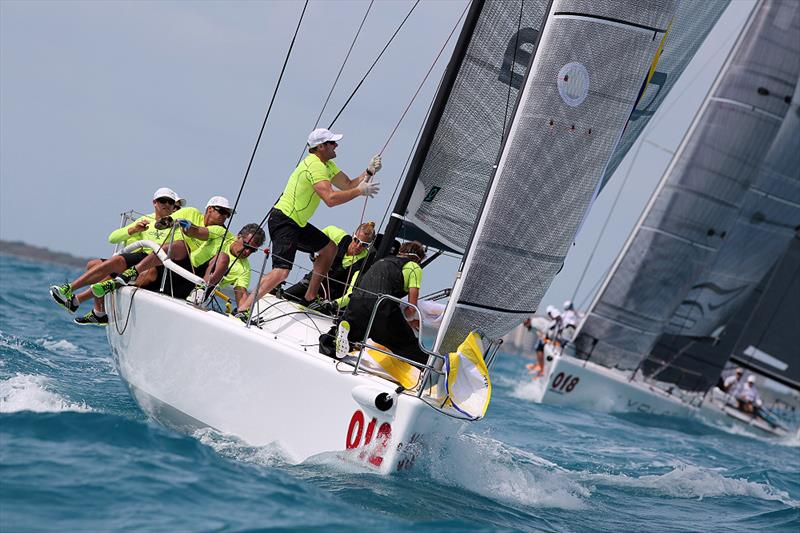 Delta on day 1 of the 2014 Melges 32 Miami Spring Challenge photo copyright JOY / International Melges 32 Class Association taken at Coconut Grove Sailing Club and featuring the Melges 32 class